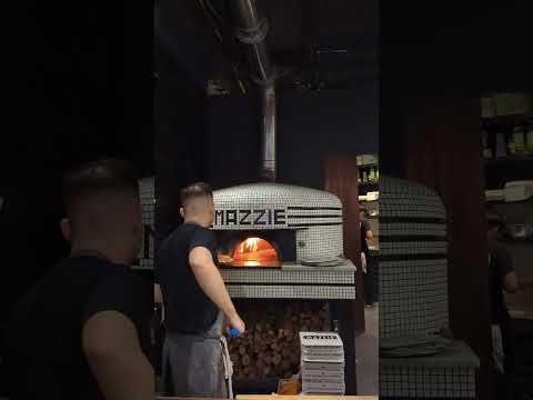 Wood fire oven from pizza mazzie in Bangkok Thailand