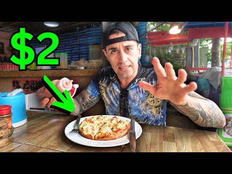 $2 Seafood Pizza In Thailand (Was It Worth It?)
