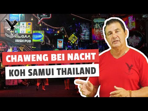 Chaweng bei Nacht im Juni 2022 fast wieder normal Koh Samui Thailand
