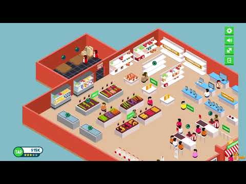 Idle Supermarket Tycoon Game  Y8 games.com