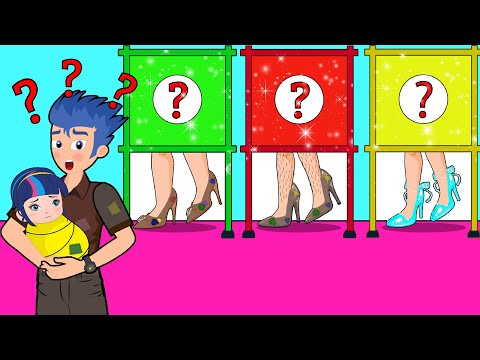 Equestria Girls Princess Dress Up Rich and Poor Story – Hilarious Cartoon Compilation