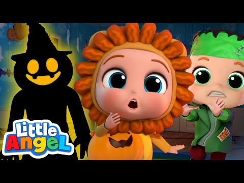Don't Be Afraid Of Monsters! | Halloween Song | Little Angel Kids Songs & Nursery Rhymes