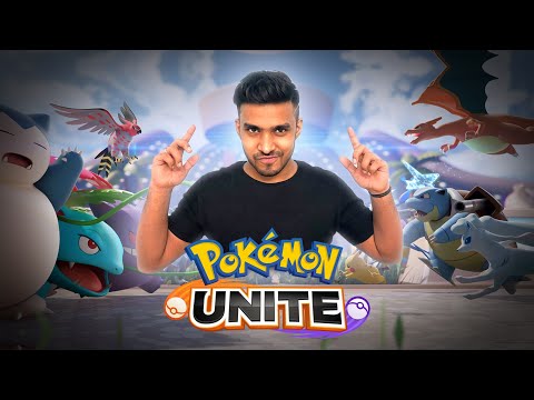 PLAYING POKEMON UNITE FOR FIRST TIME