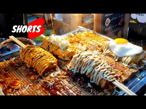 shorts – Okonomiyaki in Thai Style | Japanese Pizza | Thailand Street Food