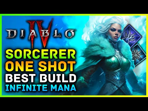 Diablo 4 – NEW Best Sorcerer Build Endgame – INFINITE Mana, Legendaries, Skills & Paragon So Far