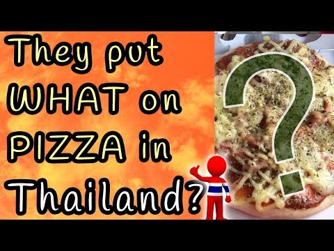 Pizza in Thailand : Chiang Mai, Thailand 2019  // Bruno Unframed v020