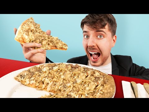 I Ate A ,000 Golden Pizza