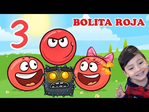 La Bolita Roja en la Cueva 3 | Juego para niños Red Ball 4 | Juegos Infantiles para niños