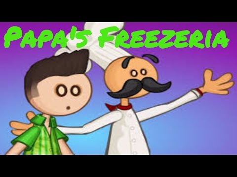 Video Play Game Free l Game Papa's Freezeria l Game Y8