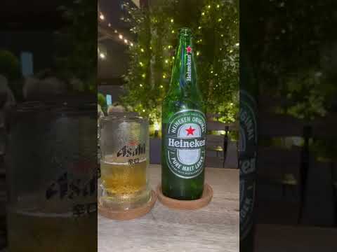 308 Baht Pizza & Large Beer in Thon Buri District Bangkok Thailand – Tasty & at a budget price