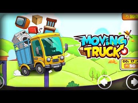 Poki.com Car Games_Moving Truck [4k Android Gameplay]