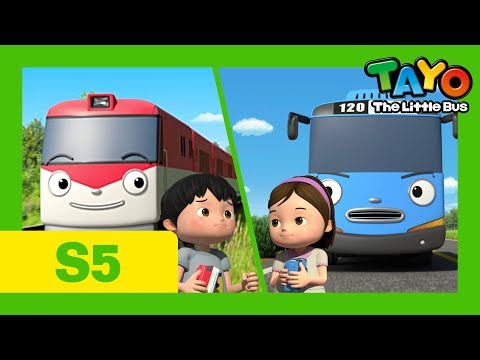 Tayo S5 EP5 l Tayo and Titipo's race l Tayo the Little Bus