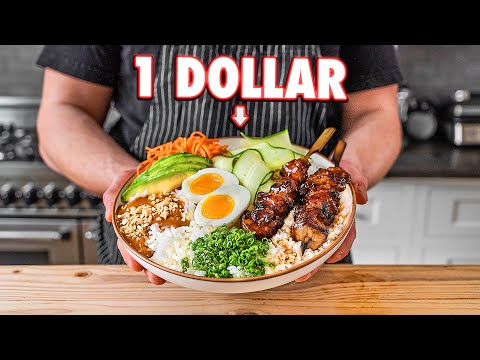 The 1 Dollar Healthy Rice Bowl