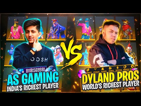 As Gaming Vs Dyland Pros Richest Collection Versus Of Free Fire | Who Will Win? – Garena Free Fire