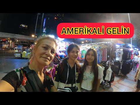 TAYLAND BANGKOK.. GECE PAZARINDA BAŞIMIZA TÜRK GELDİ….