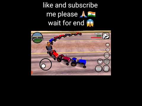 GTA san andreas my tractor accidents😱 #shorts #trending #short #youtubeshort #shortvedio