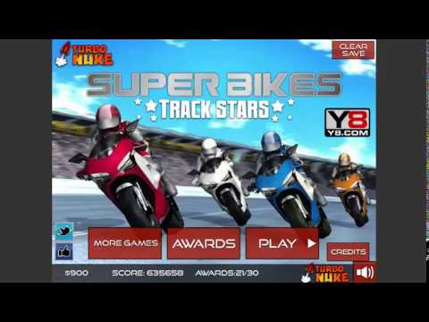 [Y8] Super Bikes Track Stars เกมส์รถแข่งสุดมัน