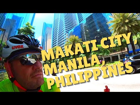 Travelling in the Philippines – Poor and rich next to each other, cycling to Makati, Manila 🇵🇭