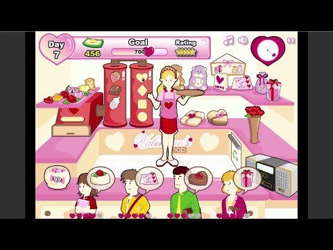 Y8 Game l เกม Valentine's Shop ในเทศกาลแห่งความรักร้านขายขนมก็ต้องจัดตรีมหวานๆสิคะ