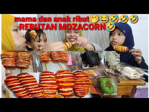 MUKBANG mozacorn,,||mm dedew marah gak perna dapat yg mozarella 🤣🤣🤣