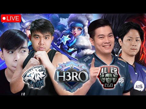 DEBUT PERTAMA AE REKT VS MANTAN TEAM – EVOS VS AE H3RO ESPORT SM @JonathanLiandi, @leokoce !!!