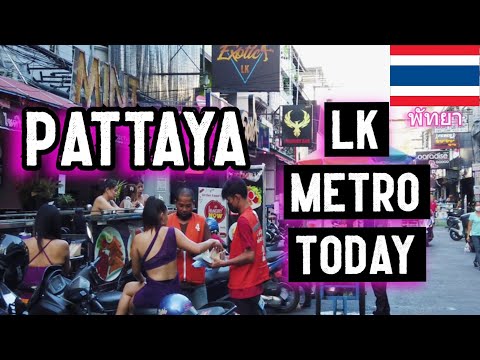 PATTAYA THAILAND | LK METRO TOOK OVER WALKING STREET + BEST PIZZA [4K]