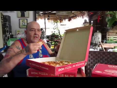 Leben in Pattaya Thailand  :  Pizza Wahnsinn  1  พิซซ่าบ้า   ส่วนที่ 1