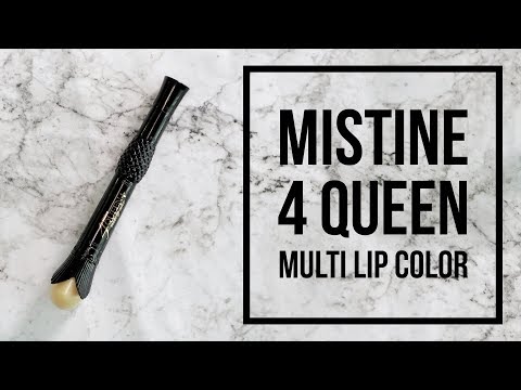 4 Colours In 1 Lipstick | Mistine 4 Queen Multi Lip Color | Poki Peach