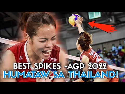 Jema Galanza HINANGAAN sa Thailand! FAST COMBINATION PLAYS VERY EFFECTIVE!