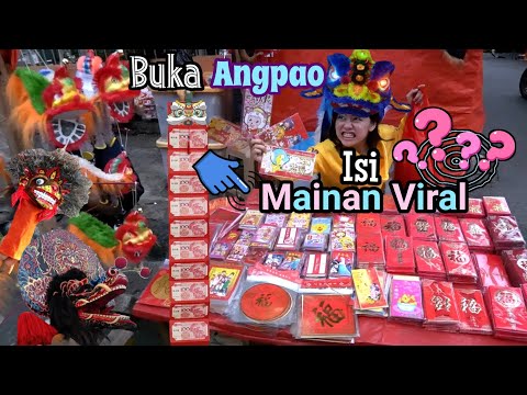 BORONG ANGPAO BERHADIAH MAINAN SAMPAI DICULIK !Barongsai Ngamuk..