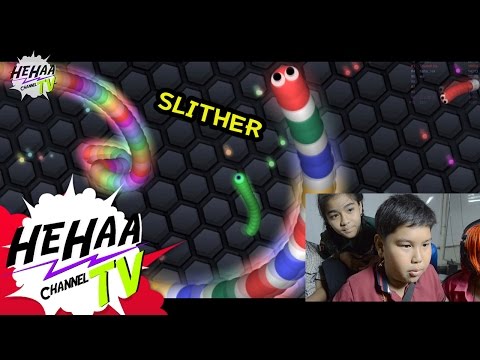 Slither io เเข่งเกมหนอนอ้วน  กินวาซาบิ