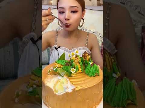 Asmr Girl Eat and Drink mukbankg food short video challange EP58