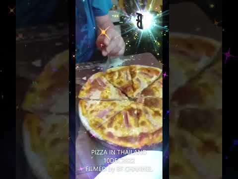 YUMMY HAM PIZZA in Thailand ▪ BF CHANNEL #shorts #pizza #trending #viral