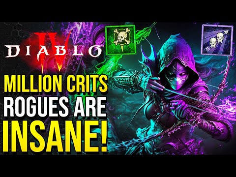 New Highest Damage ROGUE End Game BUILD! Diablo 4 Penetrating Shot Is Insane