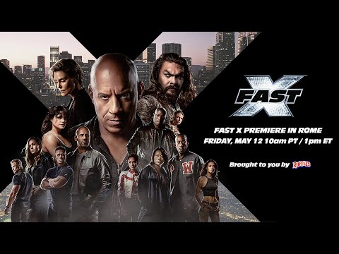 FAST X PREMIERE IN ROME