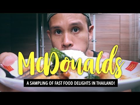 MCDONALDS IN THAILAND FAST FOOD TOUR | AMERICAN EATS MCDONALDS IN THAILAND | MRE 05