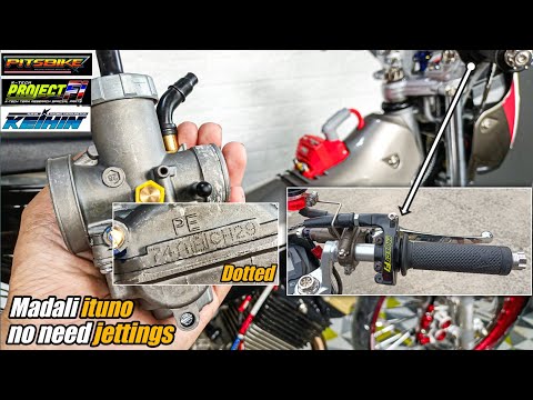 28mm Keihin carb by Pitsbike Thailand (class A) + ProjectFi fast throttle | Raider 150 streetbike