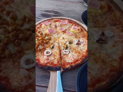 Pizza Dam Pattaya #subscribe #shortvideo #thailand #thaifood #อาหาร #pizza #shorts