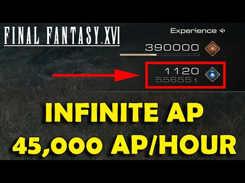 Final Fantasy XVI – Infinite Ability Points Farming Method (45,000 AP/Hour) – Masterclass Trophy