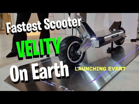 Fastest Electric Scooter On Earth | VELITY 511-S | Launching Event | THAILAND