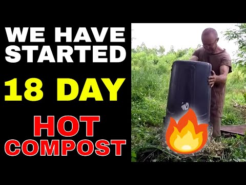 HOW TO MAKE SUPER FAST Compost in 18 Days (HOT Composting)