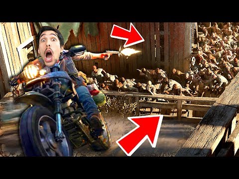 SCAPPIAMO CON LA MOTO DA UN MONDO DI ZOMBIE! | Days Gone