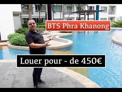 Thaïlande, Bangkok. Appartement à la location, 45 m2. 1 chambre tout équipé.