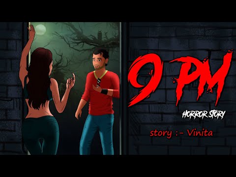 9 PM HORROR STORY  | Evil Eye Horror Story | Hindi Kahaniya | Animated Horror story