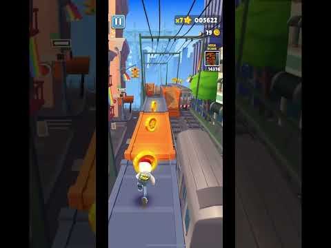 #เกมมือถือ Subway Surf #เกมเก็บเหรียญ #เกมรถไฟ