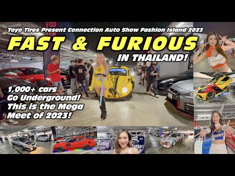 Fast & Furious Style in Thailand! 1,000+cars & hot girls at Bangkok’s Mega Underground Meet of 2023!