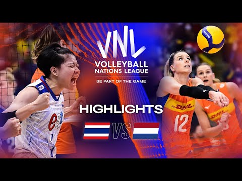 🇹🇭 THA vs. 🇳🇱 NED – Highlights Week 3 | Women's VNL 2023