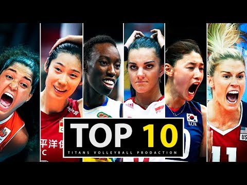 Top 10 Best Women's Volleyball Players  In The World ᴴᴰ