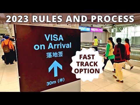 ✅ THAILAND VISA On Arrival Latest RULES, Requirements, Process, Fee, & Fast Track Option | 2023 Info