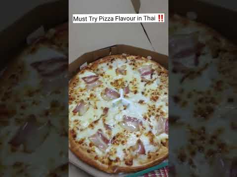 Wajib makan Pizza ini di Thailand! (The Pizza Company)| Four Cheese Bacon also recommended